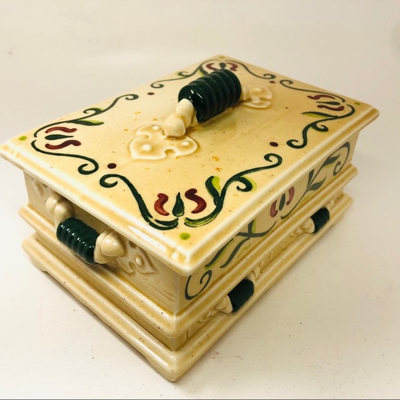 Metlox Poppytrail Homestead Provincial Box 1950s - Picture 8 of 14